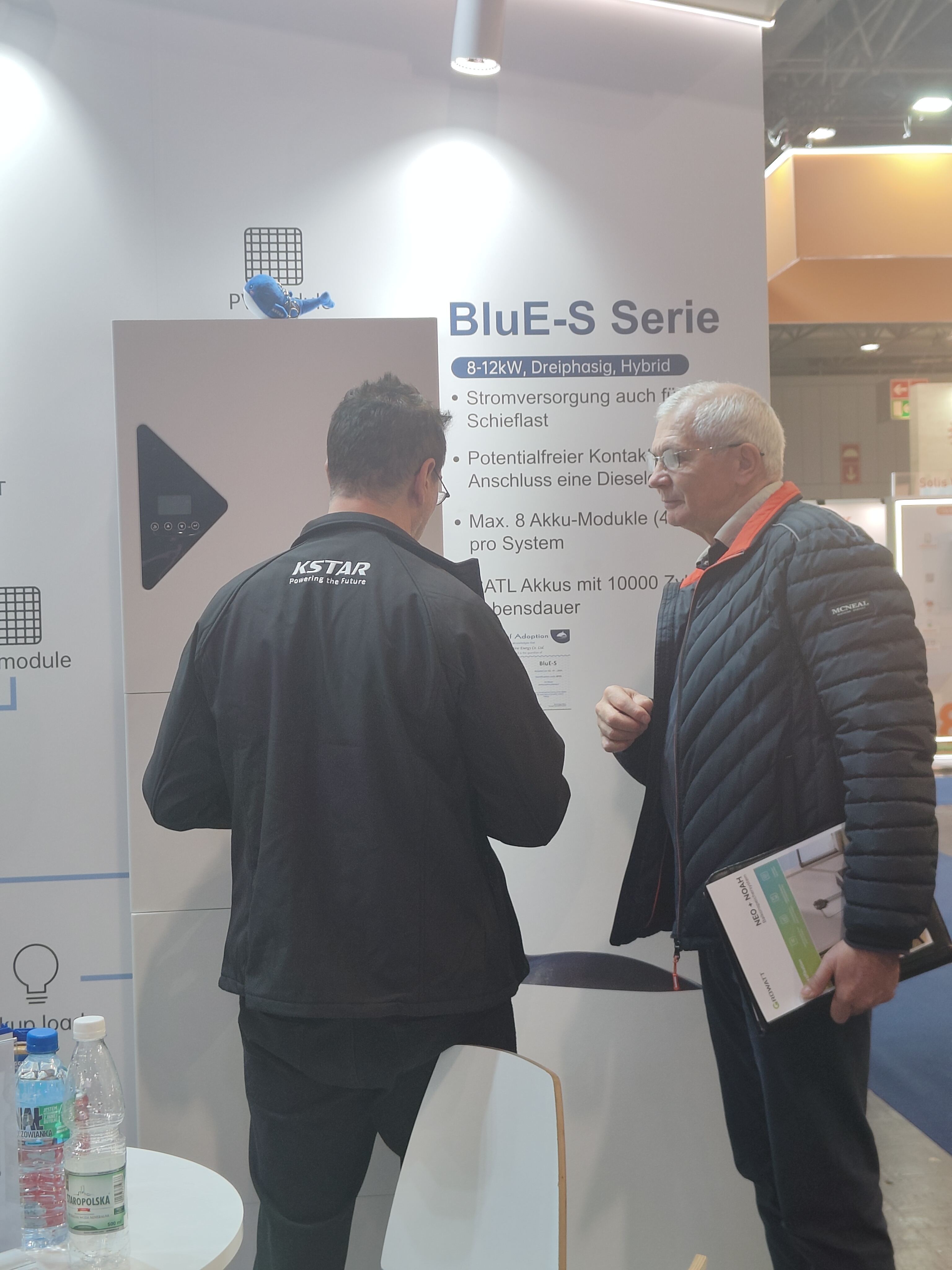 Seria BluE-S KSTAR na targach Solar Solutions Düsseldorf 2024
